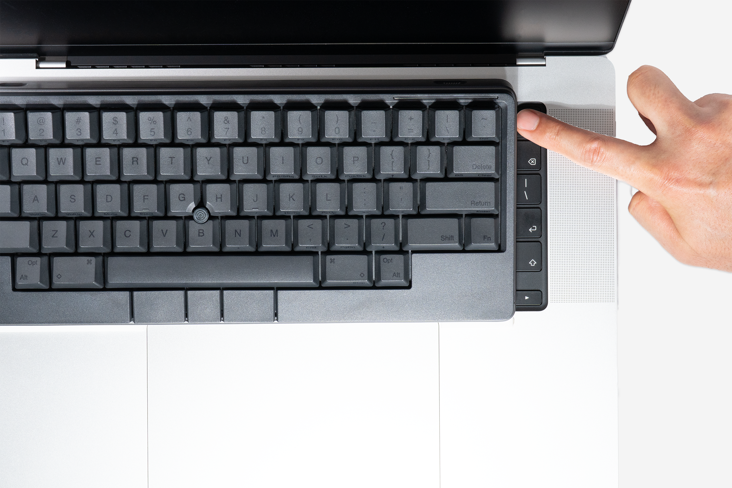 HHKBをMacBook Proの上に乗せると、Touch IDが使えなくなる｜カバーを作って解決した話