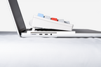 MacBookの上に外付けキーボードを乗せながら、Touch IDも使いたい方へ ― 外付けキーボードを乗せるカバー MacBook Pro 16インチ用 ―